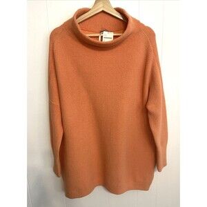 Free People Mock Turtleneck Oversized Rib Knit Sweater Size Small New w/ Tags
